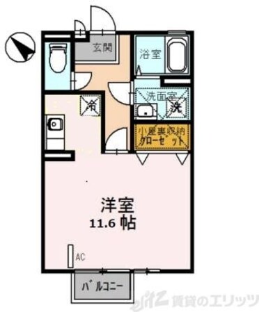 CREATIONの物件間取画像